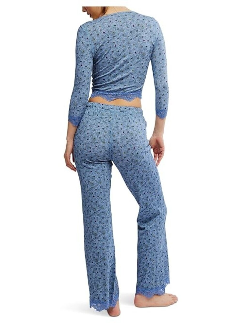 #1773 Free People Stolen Dance Sleep pajamas TOP ONLY - Picture 3 of 3